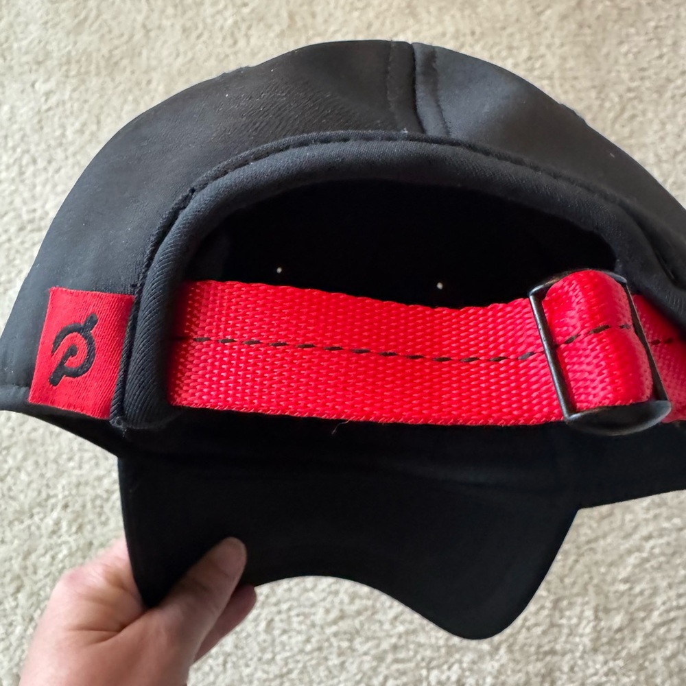 Peloton Structured Black Baseball Cap - image 8